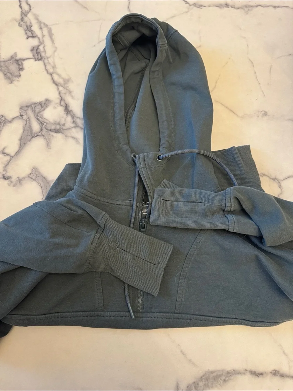 Old Navy Women's Olive Green Wide Leg Cargo Pants and hoodie matching set